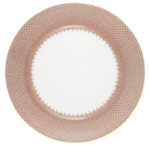 Mottahedeh Brown Lace Service Plate - 12"
