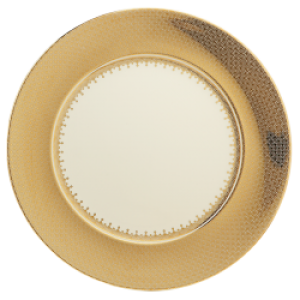 Mottahedeh Gold Lace Service Plate - 12"