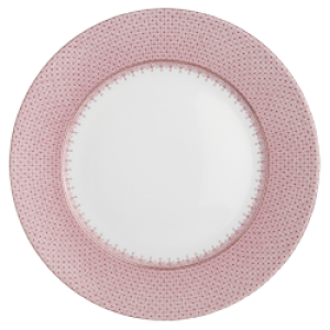 Mottahedeh Pink Lace Service Plate - 12"