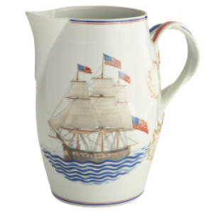 Mottahedeh American Constitution Ship Open Cider Jug