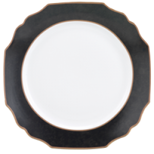 Mottahedeh Black Service Plate - 12"