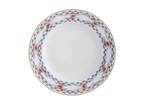 Mottahedeh Bargello Rim Soup Plate