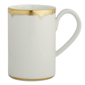 Mottahedeh Chelsea Gold Feather Mug