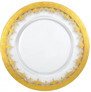 Arte Italica Vetro Gold Charger - 12"