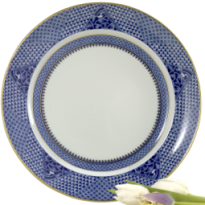 Mottahedeh Indigo Wave Chop Plate - 13"