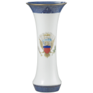 Mottahedeh Indigo Wave Eagle Divina Vase Mottahedeh Indigo Wave Eagle Divina Vase