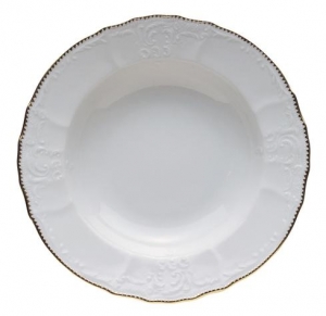 Anna Weatherley Simply Anna Gold Rim Soup