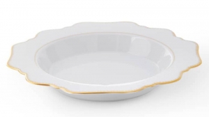 Anna Weatherley Simply Anna Antique Rim Soup Bowl  - 9"