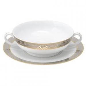 Philippe Deshoulieres Orleans Cream Soup Saucer