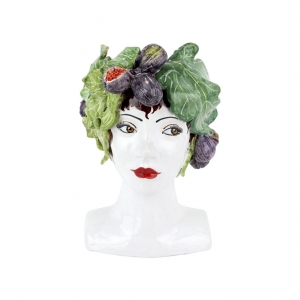 Vietri Sicilian Heads Fig Head