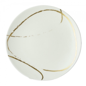 Royal Crown Derby Sketch Chalk Bread Plate - 6.5"