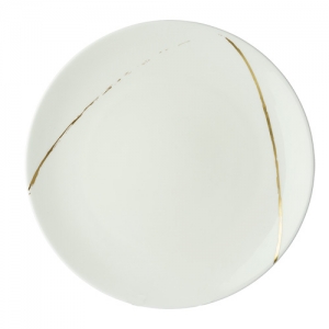Royal Crown Derby Sketch Chalk Service Plate - 12"