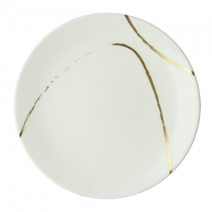 Royal Crown Derby Sketch Chalk Luncheon Plate - 10"