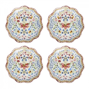 Juliska Sofia Side/Cocktail Plate - Set/4