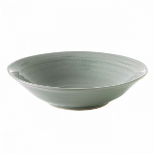 Simon Pearce Belmont Crackle Celadon Pasta Bowl