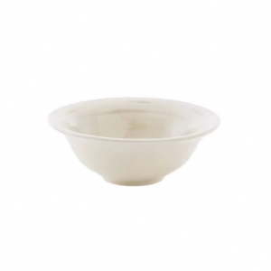 Simon Pearce Belmont Crackle Ivory Cereal Bowl - 6"