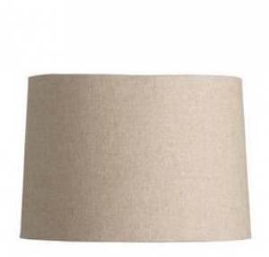 Barrel Shade / Natural Linen - 13"