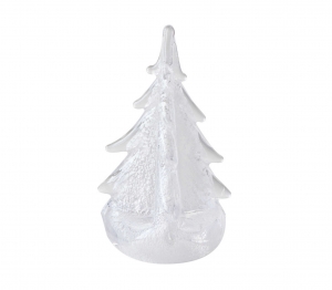 Simon Pearce Vermont Silver Leaf Evergreen Tree - 6"