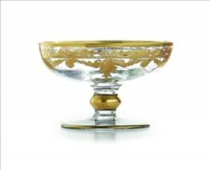 Arte Italica Baroque Gold Compote/Soap Dish