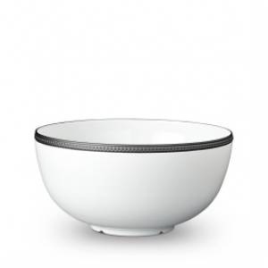 L'Objet Soie Tresse Black Bowl - Large