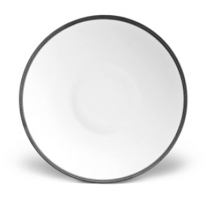 L'Objet Soie Tresse Black Coupe Bowl - Large