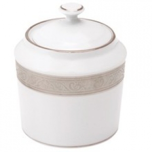Trianon Platinum Round Sugar Bowl