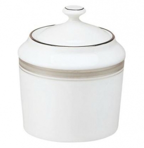 Excellence Grey Philippe Deshoulieres Excellence Grey Round Sugar Bowl