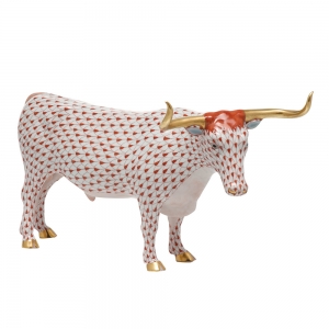 Herend Reserve Collection Large Longhorn