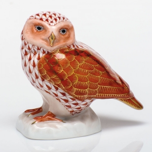 Herend Burrowing Owl Rust