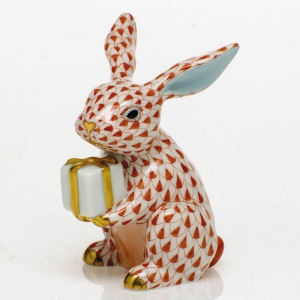 Herend Celebration Bunny - Rust