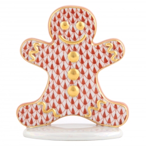 Herend Gingerbread Man - Rust