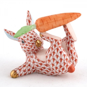 Herend Juggler Bunny - Rust