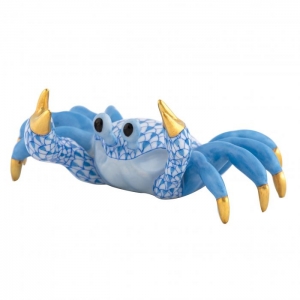 Herend Sand Crab - Blue