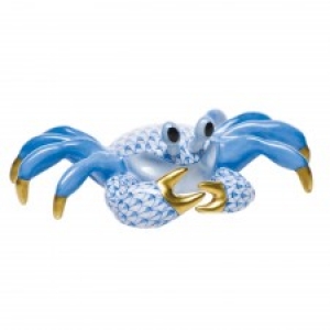 Herend Ghost Crab - Blue