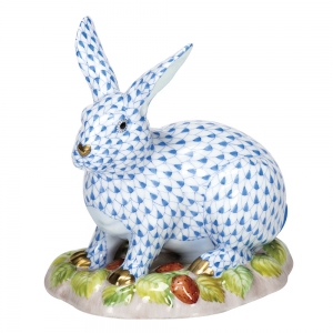 Herend Berry Bunny Blue