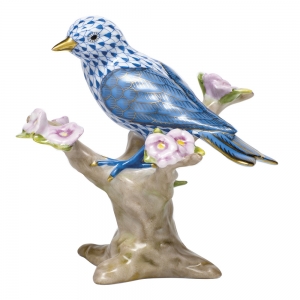 Herend Mountain Bunting Blue