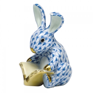 Herend Storybook Bunny Blue