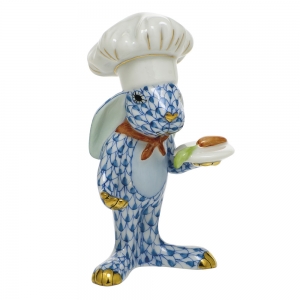 Herend Chef Bunny - Blue