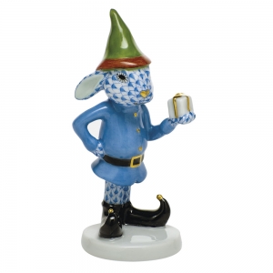 Herend Elf Bunny - Blue