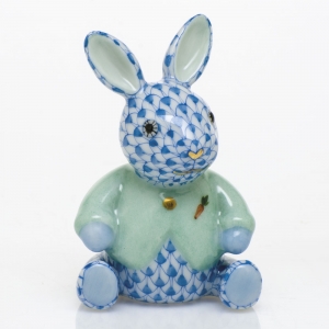 Herend Sweater Bunny - Blue