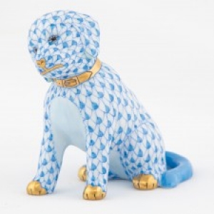 Herend Good Dog - Blue