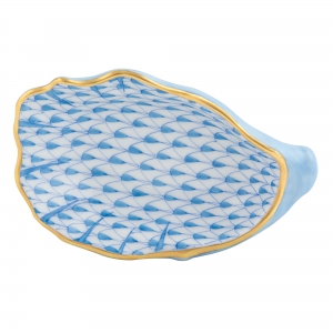 Herend Oyster Shell - Blue