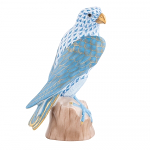 Herend Falcon - Blue