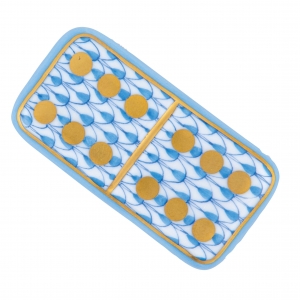 Herend Domino Blue