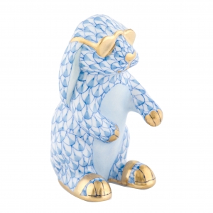 Herend Sunny Bunny - Blue
