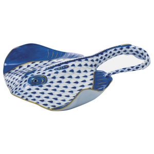 Herend Stingray Sapphire