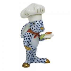 Herend Chef Bunny - Sapphire