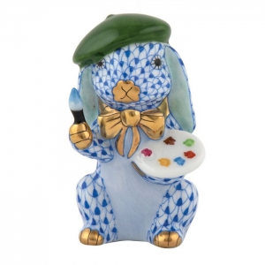Herend Painter Bunny - Sapphire
