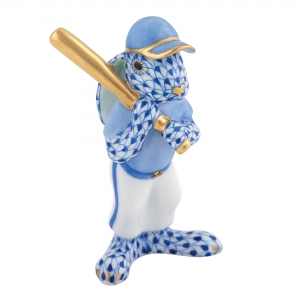 Herend Baseball Bunny Sapphire