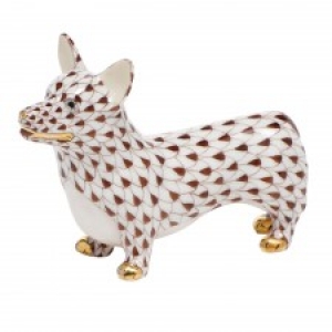 Herend Corgi - Chocolate
